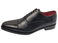 Chaussures habillées noires Oxford à lacets pour hommes, bout rond, couleur unie, pour le bureau et la carrière, semelle extérieure en caoutchouc antidérapante