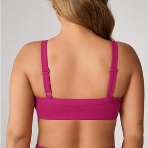 Sujetador deportivo de diseño personalizado de última moda para venta en línea, fabricación profesional, diseño con logotipo personalizado, sujetador deportivo para mujer. - Product Image 2