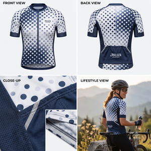 MALUZA INDUSTRIES Jersey de Ciclismo MTB Personalizado para Hombre, Manga Corta, Ligero, Anti-UV, Secado Rápido, 220g, Ropa de Ciclismo de Descenso, Venta al Por Mayor - Product Image 5