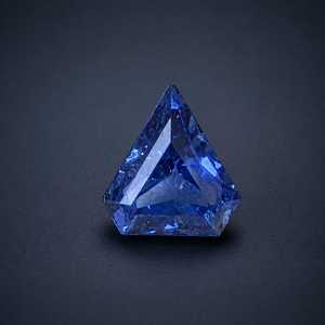 Saphir bleu naturel, pierre précieuse en vrac, 100 % fait main, certifié par un tiers, taille cerf-volant, 2,00 carats, facetté, pour la fabrication de bijoux, vente en gros - Product Image 4