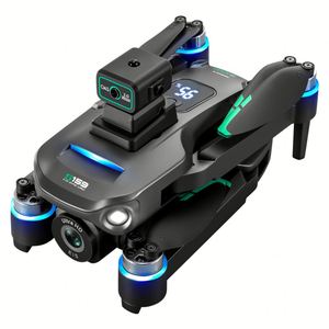 Photography S159 Drone 4K HD <b>Camera</b> Dual <b>Camera</b> GPS 2.4G Remote Control RC Screen Display Commercial Drones 6-Axis Gyro 2KM - Product Image 1