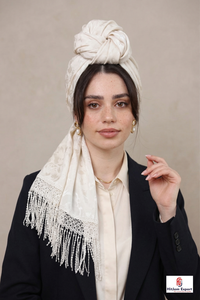Premium <b>Silk</b> Feel <b>Square</b> Headscarf Womens Custom Printed Soft Lightweight Fashion <b>Scarf</b> OEM ODM Manufacturer - Product Image 2