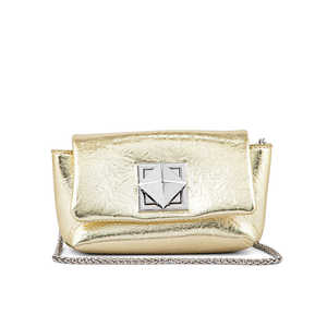 Pulseras de eslabones y cadena elegantes de embrague P24115 formales doradas - Product Image 3