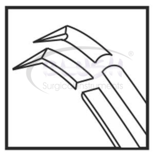 Pinzas de Capsulorrexis Curvas Inamura con Marcas, Incisión de 1.8mm, Instrumento Oftálmico de Acero Inoxidable de Blush Surgical - Product Image 5
