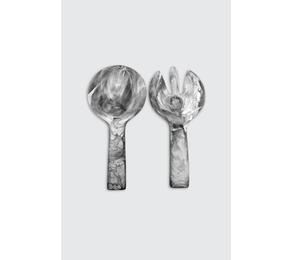 ชุดเสิร์ฟสลัดเรซิ่นดีไซน์ใหม่ ช้อนเสิร์ฟสลัดและช้อนเสิร์ฟอีพ็อกซี่ สำหรับใช้ในครัวเรือนและโรงแรม ราคาประหยัด - Product Image 1