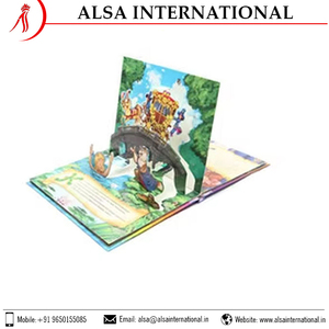 Fábrica Moderna de Impresión de Libros Pop-Up Personalizados con Ilustraciones Coloridas, Impresión en Papel Offset de Primera Calidad - Product Image 6