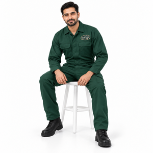 Overol de Trabajo Naranja Reflectante de Alta Visibilidad, 100% Algodón, Resistente al Fuego, Certificado CE/EU, Antibacteriano, Transpirable, Tallas Grandes, Unisex, OEM - Product Image 5