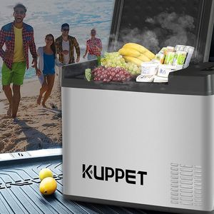 Frigorifero Portatile Elettrico da 36Qt per Veicoli, Doppia Temperatura, Congelatore per Auto, Ideale per Campeggio e Feste in Spiaggia - Product Image 5