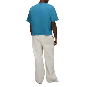 T-shirt pour homme en coton épais, coupe oversize, imprimé graphique panoramique, production en gros OEM pour vêtements de marque privée - Product Image 2