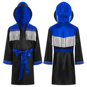 เสื้อคลุมชกมวยคุณภาพพรีเมียม ดีไซน์ใหม่ ราคาถูก ขายดี สีสันโดดเด่น น้ำหนักเบา - Product Image 1