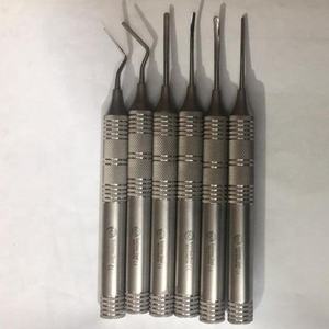 Juego de Periotomos Flexibles para Extracción Dental, Instrumentos Quirúrgicos para Cirugía Oral e Implantes, Instrumentos Dentales de Blush Surgical - Product Image 1