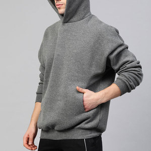 Wholesale Street Fashion High Quality Street Wear Hoodies Unisex Pullover <b>Thick</b> <b>Fleece</b> Regular Fit Custom Men's 100% Cotton - Product Image 1
