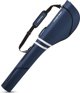 Sac de golf de voyage léger avec design personnalisé pour un usage unisexe le dimanche, style sacoche pour clubs, fermeture éclair étanche, antivol, USB - Product Image 2