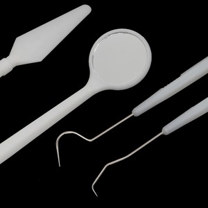1 Kit d'outils dentaires ergonomiques pour soins bucco-dentaires - Miroir buccal et sonde dentaire, garantie de 2 ans pour usage professionnel et domestique - Product Image 2