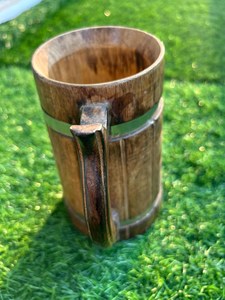 Jarras de Cerveza de Madera de Lujo Hechas a Mano y Personalizadas con Diseño Grabado, Tapa Hermética, para Fiestas, con Caja de Regalo - Product Image 3