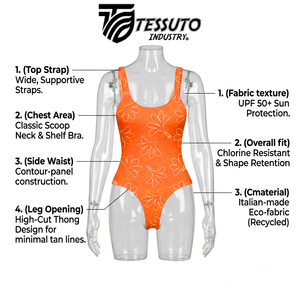 Usine de maillots de bain personnalisés OEM ODM, maillots de bain une pièce entièrement sublimés - Product Image 2