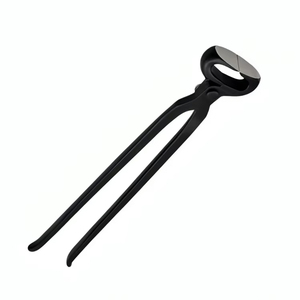 Premium Craftmanship Stainless Steel Black Hoof Nipper sharp Cutting Edges Farrier Tools <b>Shoe</b> Pullers Reusable Forged Horse ISO - Product Image 4