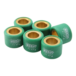 SUN Racing SKYDRIVE 125 / CLICK 125 I / PCX 20x15-17G Rouleaux de variateur de vitesse pour un glissement fluide, modification CVT Premium Taïwan - Product Image 1