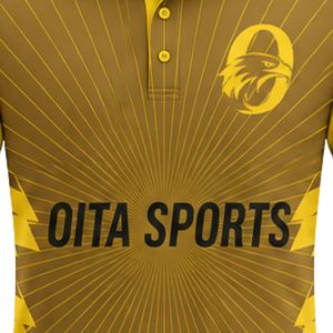 Camiseta de Cricket Dorada para Hombre, Manga Corta, Uniforme de Equipo, Ropa Deportiva para Partidos de Cricket al Aire Libre - Product Image 5