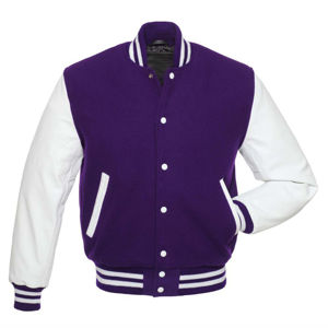 Chaquetas Varsity Personalizadas para Hombre, Más Vendidas, con Mangas Largas de Poliéster, Bordadas, Casuales, Fabricación OEM, Ropa Urbana - Product Image 1