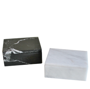 Caja de joyería de mármol de diseño antiguo, cuadrada, para exhibir anillos, collares y relojes, caja de almacenamiento de cosméticos y joyas, ¡muy vendida! - Product Image 3