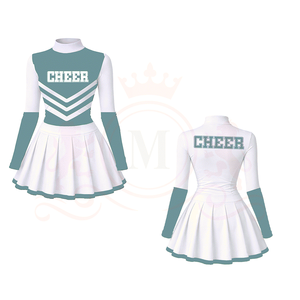 Uniformes de Animadoras Personalizados con Logotipo OEM, Tallas Grandes, Ropa de Práctica para Niñas, Jóvenes y Mujeres, Vestidos, Faldas y Disfraces - Product Image 3
