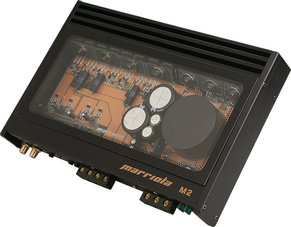 High Quality Car Powerful Amplifier 160*2w RMS REAL POWER M2 2channels