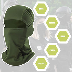 Masque facial balaclava rafraîchissant pour l'été, protection solaire UV, pour le cyclisme et la course à pied, cagoule tactique extensible et élastique - Product Image 3
