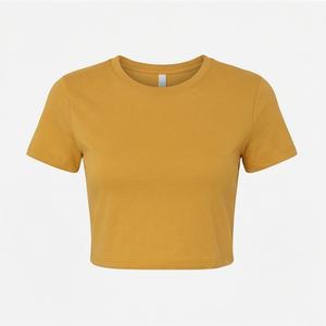 Camiseta informal de verano para mujer, cuello redondo, manga corta, holgada, transpirable, con estampado de diseño femenino, moderna, suave y cómoda - Product Image 1