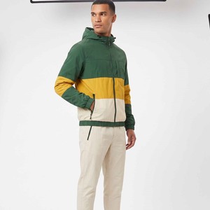 Custom Nylon Lightweight Tracksuit Men's <b>Patchwork</b> Waterproof Windbreaker <b>Jacket</b> and Pants Set Unisex Embroidered Tracksuit - Product Image 5