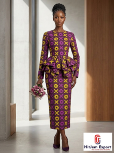 Tissu Ankara en Coton 100% de Haute Qualité, Imprimé Wax Africain, pour Robes de Mode du Nigéria, du Ghana et du Sénégal, Vente en Gros de Textiles Imprimés Africains - Product Image 4