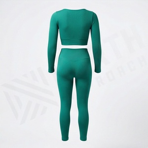 Conjuntos de Yoga para Mujer, Ropa Deportiva, Pantalones, Leggings, Traje de Talla Grande para Gimnasio, Fitness, Ropa Deportiva Activa - Product Image 2