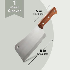 Couteaux à découper en acier inoxydable à usage commercial, équipement de cuisine, couteaux à découper en acier inoxydable de précision, outil de chef - Product Image 4