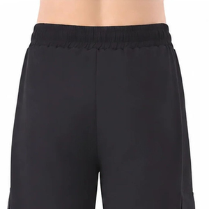 Pantalon de survêtement noir pour homme, coupe large, taille élastique avec cordon de serrage, décontracté, plusieurs poches, respirant, idéal pour l'automne - Product Image 5