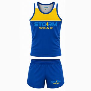 ชุดฝึกซ้อมกรีฑาคุณภาพสูง STORM WEAR ผลิตจากโรงงาน ชุดกรีฑาสำหรับทุกเพศ ชุดแข่งขันและวิ่ง 2026 - Product Image 5
