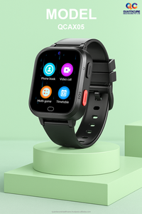 Qc AX5 trẻ em Android Smartwatch 4G GPS Sim SOS cuộc gọi video Camera 1 + 8GB IP67 ứng dụng điều khiển Tracker 2025 mô hình la bàn bằng giọng nói vuông - Product Image 2