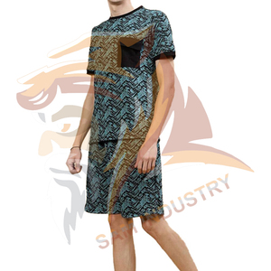 Nuevo Conjunto de Dos Piezas para Verano, MOQ Bajo, Fabricación Profesional, Impresión Personalizada, Ropa Casual para Hombre - Product Image 3