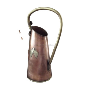 Arrosoir en cuivre en métal Design vintage poignée en laiton qualité exclusive arrosoir de jardin pour plantes - Product Image 2