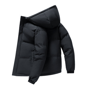 Custom Logo Front Men Streetwear Thick Winter <b>Warm</b> <b>Waterproof</b> Puffer <b>Jacket</b> - Product Image 5