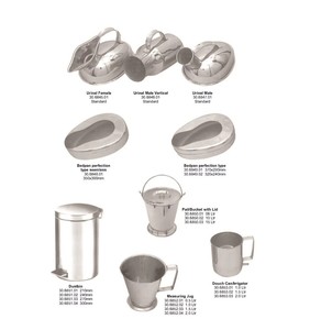 Qualité supérieure par Mahfooz Urinoir manuel féminin Instruments chirurgicaux en acier inoxydable réutilisables certifiés CE - Product Image 6