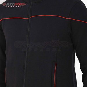 Ensemble de survêtement pour homme, veste zippée et pantalon de jogging à taille élastique, élégant, vente en gros - Product Image 6