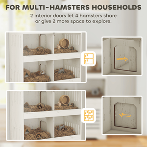 Hamster Cage Pet Cage for <b>Small</b> Mammals - Product Image 3