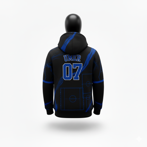 Sudadera con Capucha Personalizada Ligera, Totalmente Sublimada, 100% Poliéster, Transpirable para Invierno, para Equipos Deportivos, Personalizada con el Logotipo del Equipo, para Entrenamiento - Product Image 6