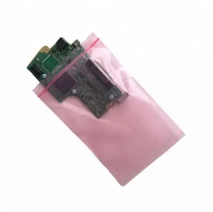 Sac à fermeture éclair antistatique personnalisable SYSTECH en LDPE pour la manipulation des surfaces en sérigraphie, idéal pour l'électronique grand public - Product Image 4