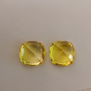 Zafiro Amarillo Cultivado en Laboratorio de Alta Calidad, Corte Ovalado, Gema Suelta con Brillo Brillante, Alta Claridad, Piedra Premium para Joyería - Product Image 3