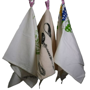 Customizable Printed 100% Cotton Kitchen Tea <b>Towel</b> Quick-Dry Eco-Friendly Hypoallergenic Disposable Floral <b>Pattern</b> Square Shape - Product Image 6