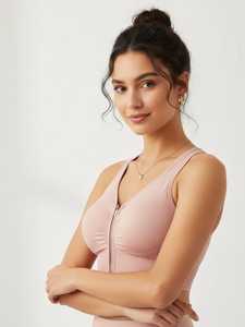 Women Performance Workout Bra for <b>Cardio</b> Exercise <b>Training</b> and Everyday Activity Use - Product Image 2