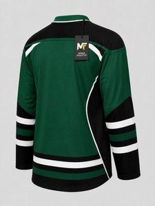 Nouvelle Arrivée Maillot de Hockey sur Glace Personnalisé OEM pour Hommes, Femmes et Jeunes – Respirant, Nom et Numéros Brodés Authentiques – Créez Votre Propre Design - Product Image 6