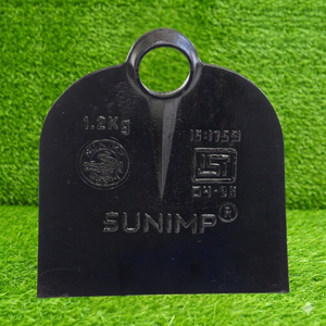 SUNIMP ®   Azada de uso rudo con diseño Bombay de 1.2 kg – Herramienta agrícola de acero para agricultura y jardinería, marca Alligator - Product Image 3