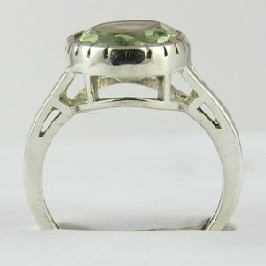 ¡Diseño suave! Anillos de plata de ley 925 con bisel de cuarzo ahumado marrón ovalado, diseño exclusivo, joyería de plata 925 - Product Image 4